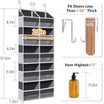 Extra Large Over The Door Organizer with 20 Pockets