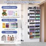 Extra Large Over The Door Organizer with 20 Pockets