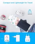 HANYCONY USB C European Travel Plug Adapter