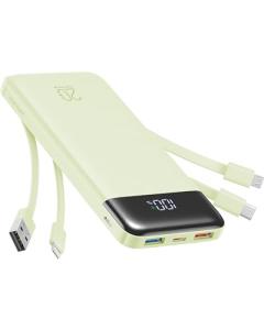 20000mAh Portable Charger with Built-in Cables