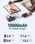 Ultra Slim 10000mAh Power Bank for Travel