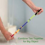 OneLeaf 60 Pcs Reusable Adjustable Cable Ties