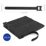 Nettbe 210 PCS Adjustable Cable Ties Organizer