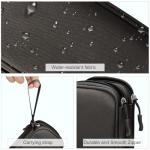 FYY Travel Cable Organizer Waterproof Double Layers Case