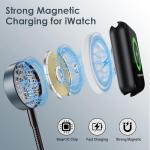 Portable Multi-Charging Cable for Apple Watch & iPhone