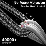 Portable Multi-Charging Cable for Apple Watch & iPhone