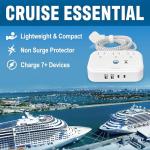Cruise Power Strip with USB Ports and Cord