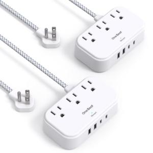 Cruise Power Strip with USB Ports and Outlets