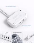 Cruise Power Strip with USB Ports and Outlets