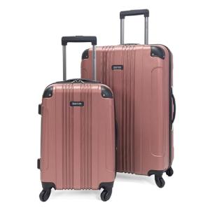 Kenneth Cole Lightweight Rose Gold 2-Piece Luggage Set