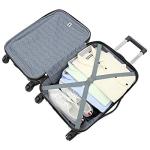 Travelers Club Chicago Rose Gold 3-Piece Luggage Set