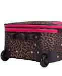 Rockland Pink Leopard Jungle Softside Luggage Set