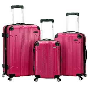 Rockland London 3-Piece Hardside Spinner Luggage Set