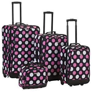 Rockland Escape 4-Piece Softside Luggage Set