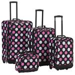 Rockland Escape 4-Piece Softside Luggage Set
