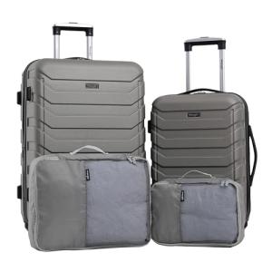 Wrangler 4-Piece Miami Luggage Set with Cubes