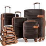 Merax Lightweight 4-Piece Hardshell Luggage Set