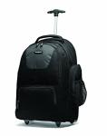Samsonite Black/Charcoal Wheeled Backpack with Pockets