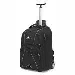 High Sierra Freewheel Rolling Laptop Backpack - Black