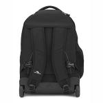 High Sierra Freewheel Rolling Laptop Backpack - Black