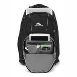 High Sierra Freewheel Rolling Laptop Backpack - Black