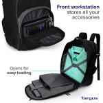 Targus Compact 16 Inch Rolling Backpack, Black