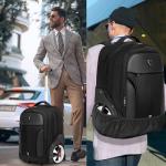 GOTECH Waterproof Wheeled Backpack for Travel and Work