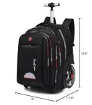 Rolling Backpack with Wheels for Adults, 22 Inch