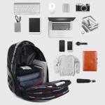 Rolling Backpack with Wheels for Adults, 22 Inch