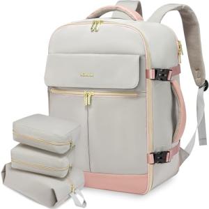 LOVEVOOK 40L Travel Backpack with Packing Cubes