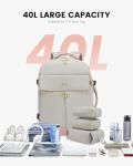 LOVEVOOK 40L Travel Backpack with Packing Cubes