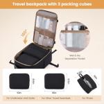 LOVEVOOK 40L Flight Approved Women's Travel Backpack