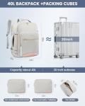LOVEVOOK 40L Airline Approved Travel Backpack
