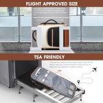 40L Waterproof Carry-On Backpack with USB Port