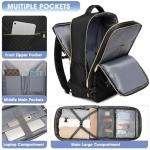 Waterproof Large Carry-On Travel Backpack with Packing Cubes