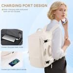 Beraliy Large Travel Backpack for Laptop and Gear