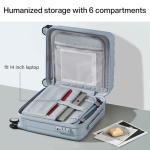 Hanke 16" Lightweight Underseat Carry-On Suitcase