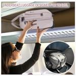 EMPSIGN 16" Underseat Rolling Bag - Dusty Pink