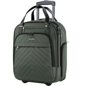 VANKEAN 16-inch Lightweight Underseat Carry-On Suitcase