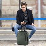 VANKEAN 16-inch Lightweight Underseat Carry-On Suitcase