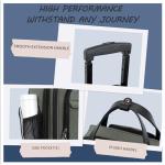 VANKEAN 16-inch Lightweight Underseat Carry-On Suitcase