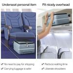 Hanke 16 Inch Lightweight Underseat Carry-On Suitcase