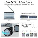 Hanke 16 Inch Lightweight Underseat Carry-On Suitcase