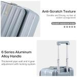 Hanke 16 Inch Lightweight Underseat Carry-On Suitcase