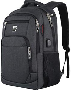 Slim Anti-Theft Laptop Backpack with USB Port