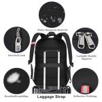 Water-Resistant Laptop Backpack with USB Charging Port