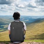 AREYTECO 50L Expandable Travel Backpack for Laptops