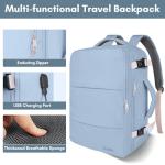 Taygeer Women's Travel Backpack with USB Port