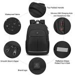 Durable 17.3 Inch Laptop Backpack with USB Port
