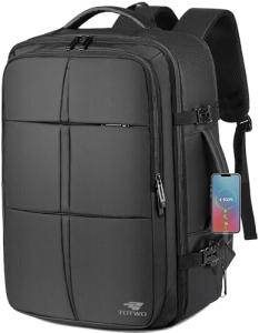 Extra Large 55L Travel Backpack with USB Port